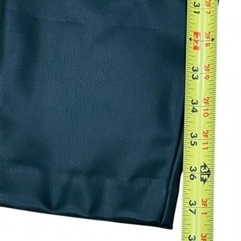 NWT LOFT Faux‎ Leather Pants Size 12P Black *READ*